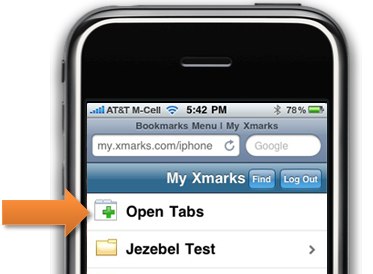 Xmarks-Tab-Sync-on-iPhone