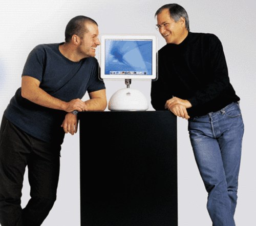 Jon Ive & Steve Jobs