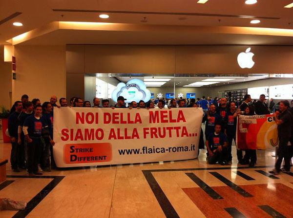Apple Store grève