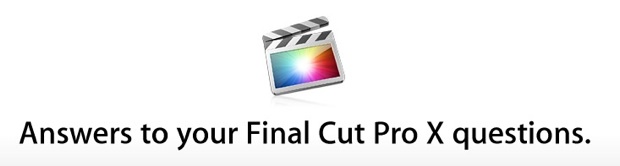 Final Cut Pro X FAQ