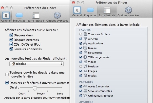 Finder OS X Lion