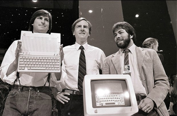 Steve Jobs, John Sculley & Steve Wozniak